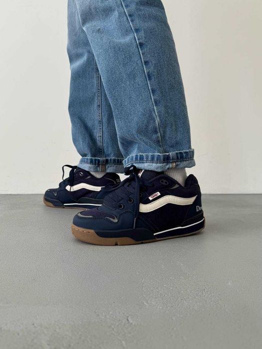 Унисекс кожаные кеды Vans x Dime Rowley XLT кросівки ванс ровлей роули