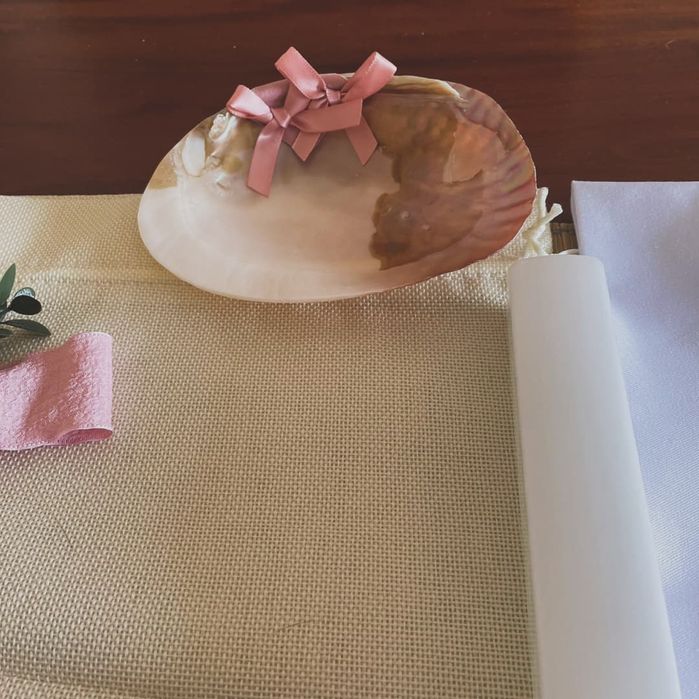 Kit de batismo " lua rosa"