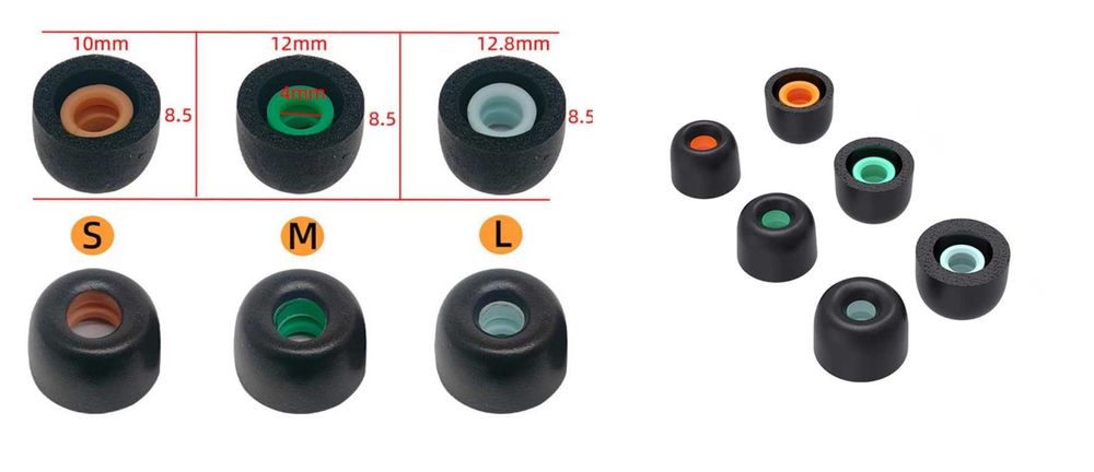Амбушюры Samsung Galaxy Buds 2 3 Pro Sony WF 1000XM5 XM4 Momentum 3