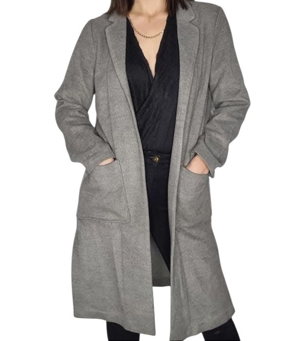 Szara narzutka oversize rozmiar xs/s 34/36 H&M