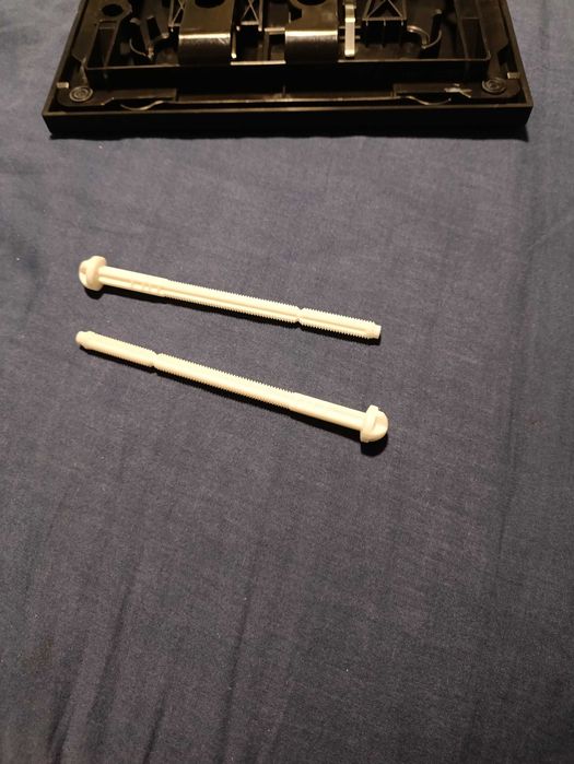 Przycisk do spłuczki czarny mat