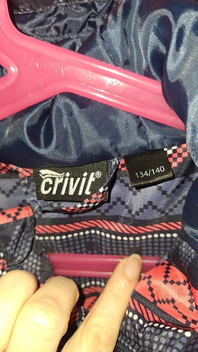 Crivit kurtka dziecięca narciarska 134/140