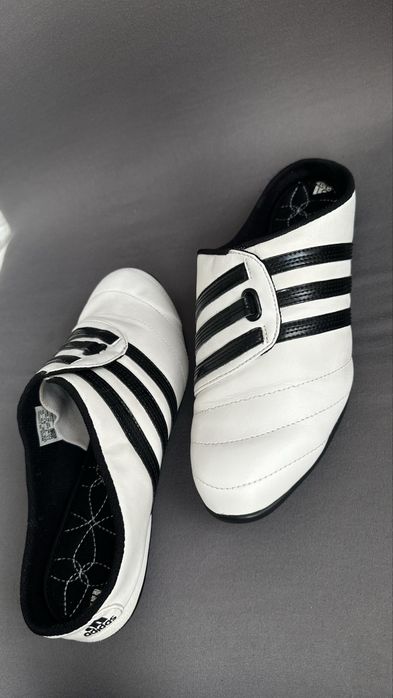 Мюлі білі adidas оригінал