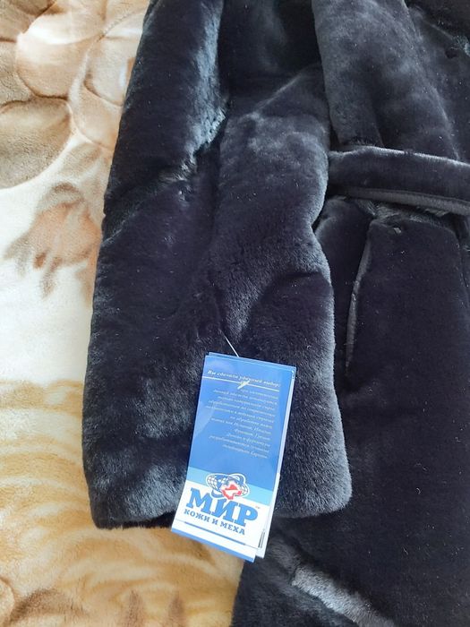Натуральный мутон+норка