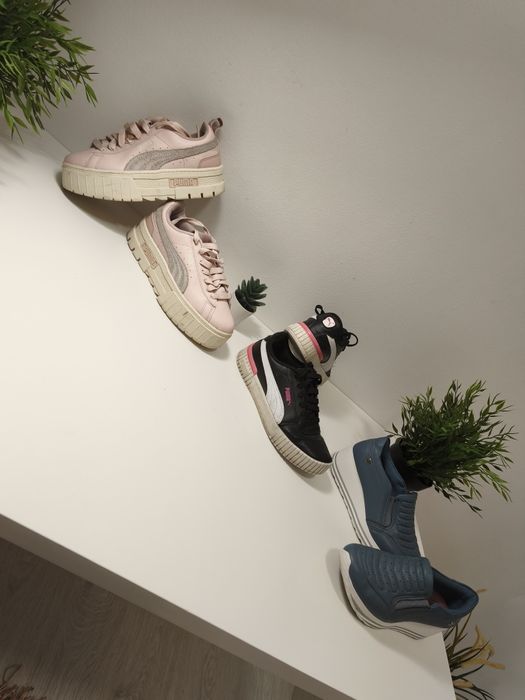 Lote 3 pares calçado n°36 usados