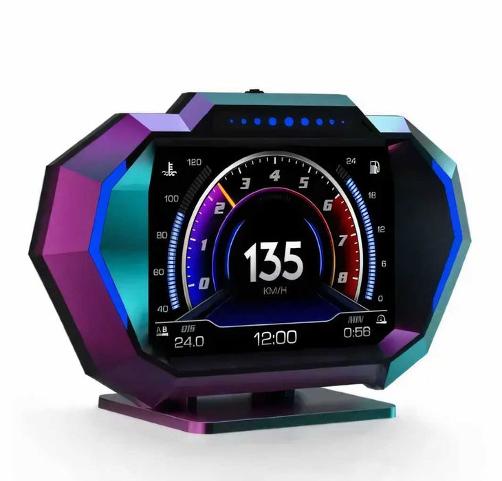 Автомобільні HUD дисплеї на лобове скло — OBD2/GPS, різні моделі, нові