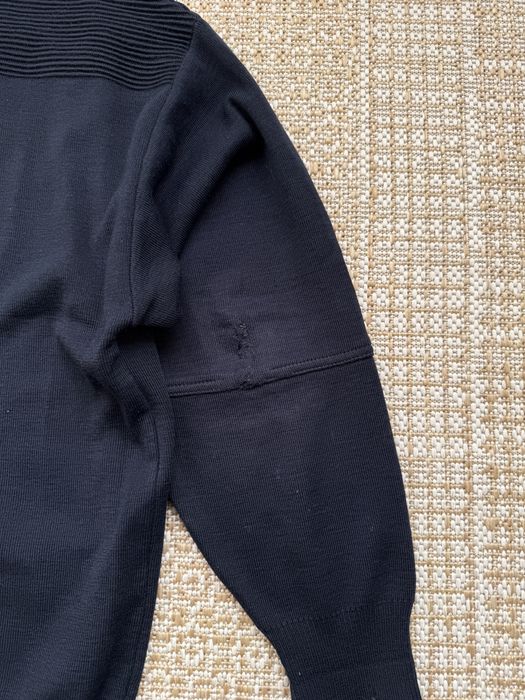 Casaco cardigan azul