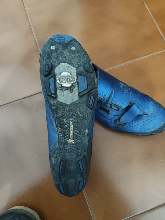 Shimano XC5 (XC501) Azul - Tam. 45 - Sola Michelin