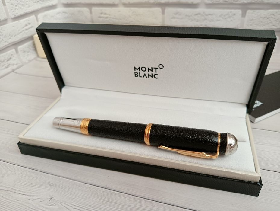 Кулькова металева ручка ролер Montblanc Johann Goethe series