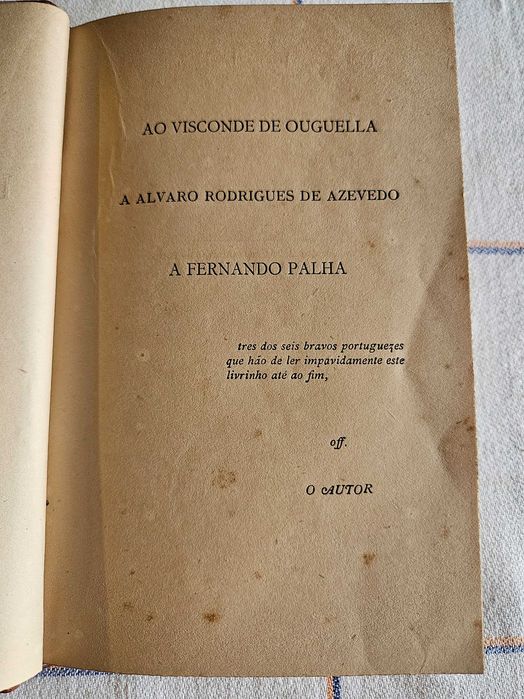 Livro antigo : D.Luiz de Portugal"