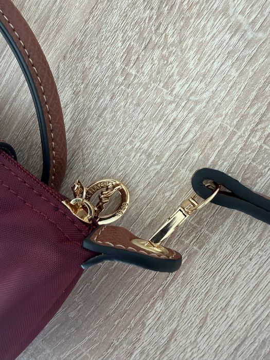 Bolsa Lonchamp Le pliage Bordeaux