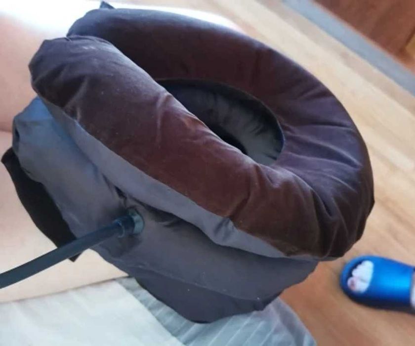 3-слойный надувной шейный массажер-корректор для шейных позвонков