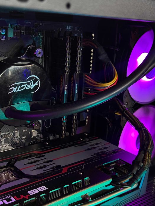Ігровий ПК Ryzen 5 5500 | RX 5600 XT 6GB | Водяне охолодження | МАГАЗИН