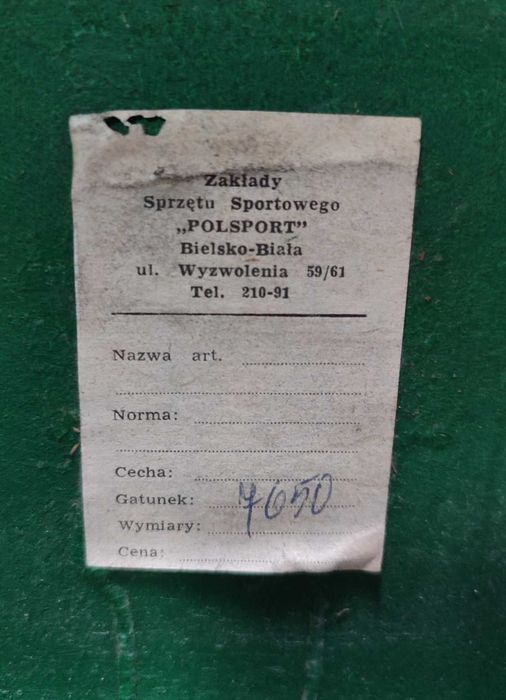 Stół do ping-ponga ORKAN Polsport 1982-85 oryginał