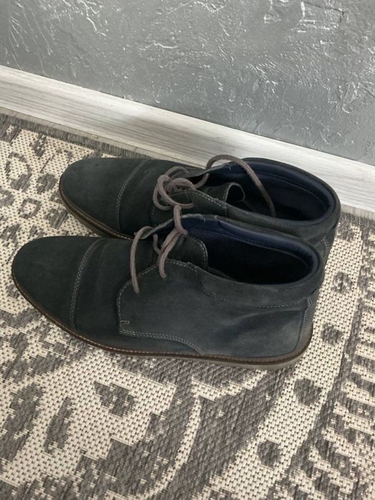 Фирменные мужские ботинки Clarks, р. 43