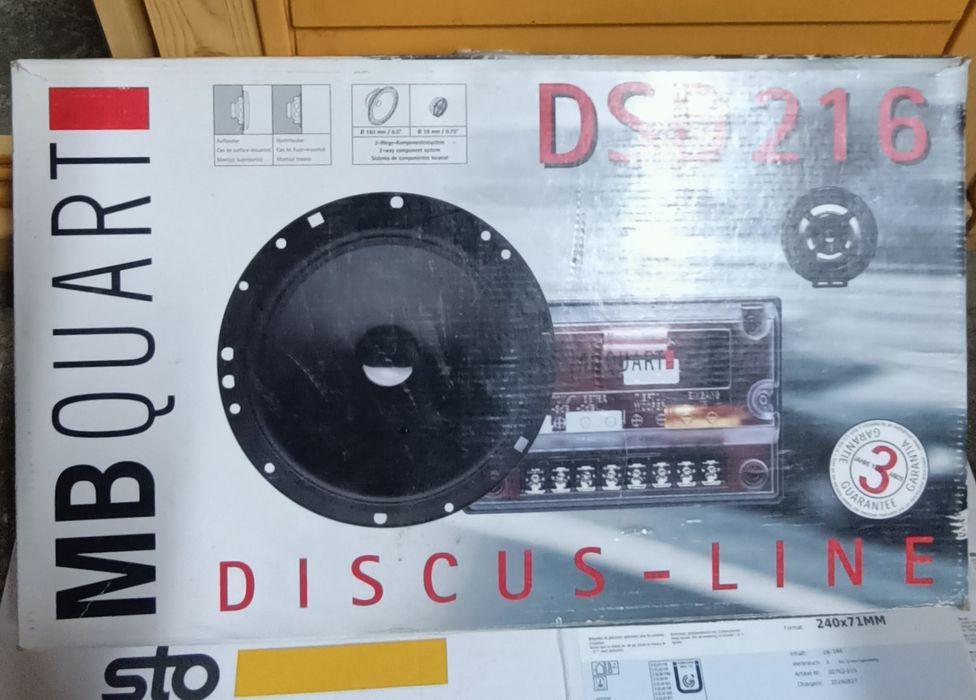 Głośniki MB QUART DSD 216