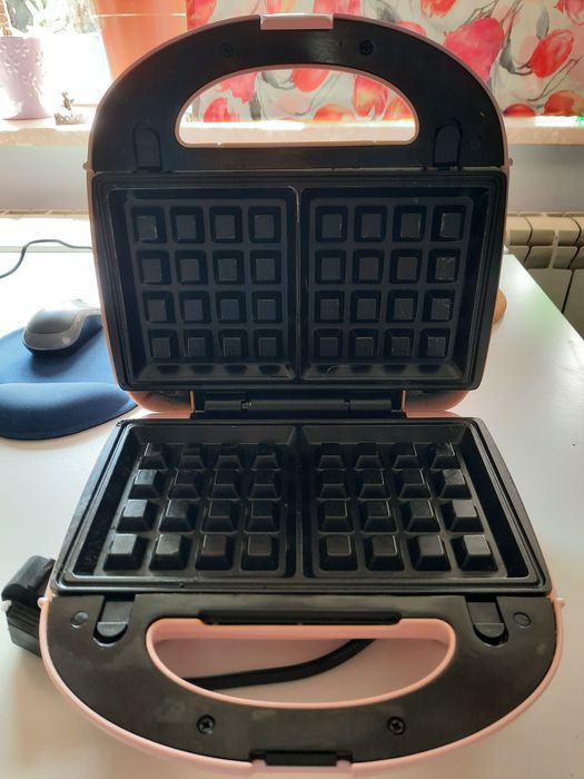 Gofrownica silvercrest różowa