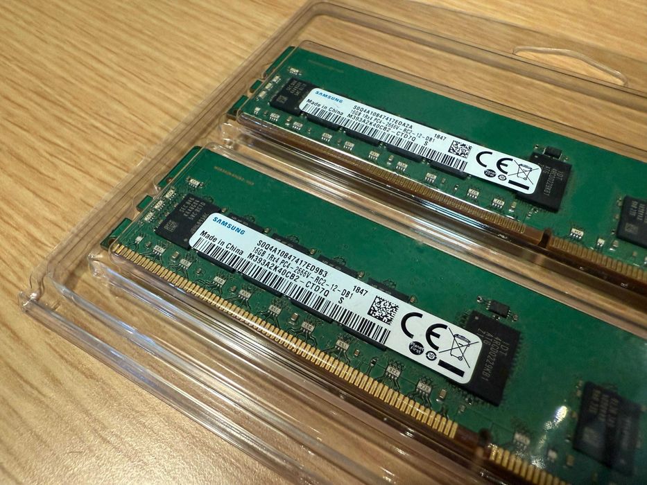 Samsung DDR4 RAM Memory 32GB - 2x16GB - 2666MHz64585939393538124