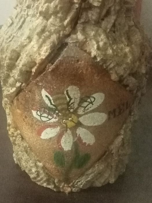 Pote de mel revestido de cortiça