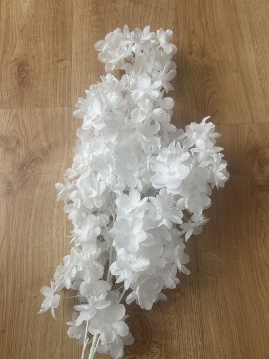 Gałązki 80 cm biale