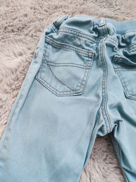 Spodnie niebieskie h&m