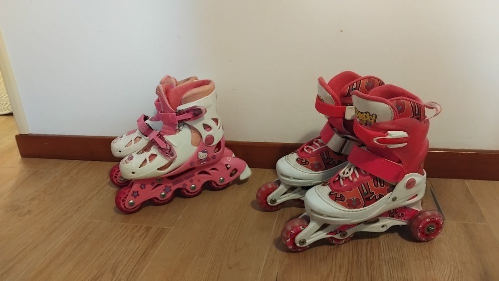 Patins de menina novos
