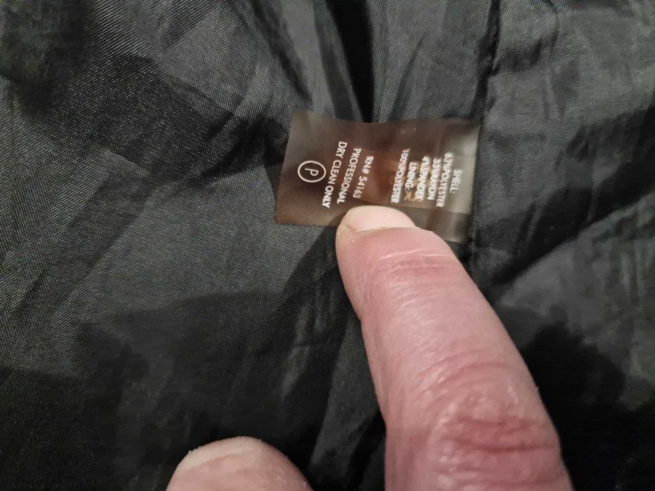 płaszcz calvin klein czarny CIENKI