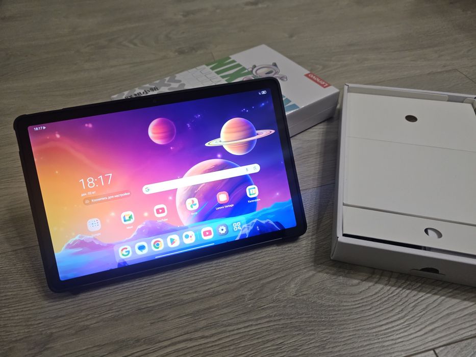 Lenovo Idea Tab Wi-Fi 6/128 11" 90Гц 2.5К Чохол + Скло