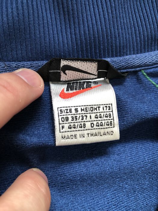 NIKE 80-90s Vintage (S) Zip Jacket Retro мужская олимпийка кофта ориги