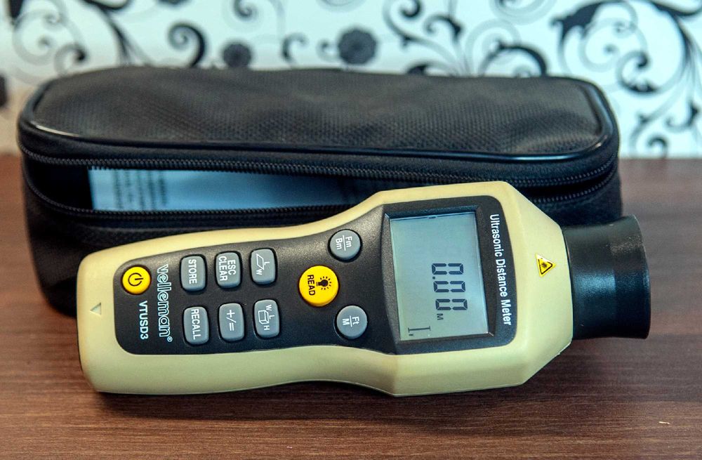 Medidor de distância ultrasónico Welleman VTUSD3 Profissional