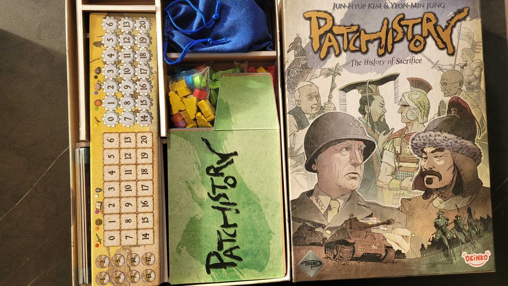 Patchistory gra planszowa