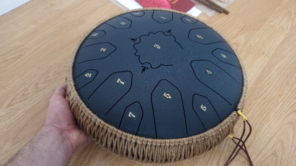 Steel Tongue Drum 15 notas