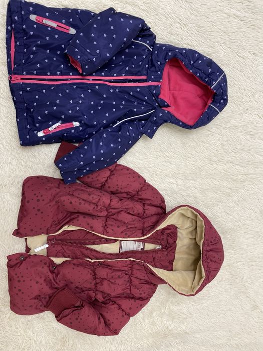 Курточки на дівчинку 6-12-18-24-36 міс