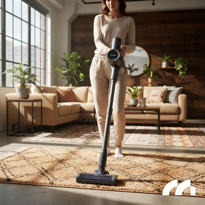 Odkurzacz Bezprzewodowy Pionowy Bezworkowy Elektroszczotka Led3w1 400w