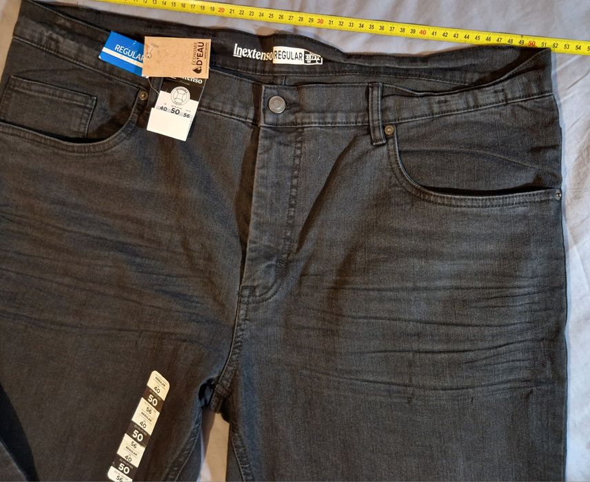 Calças novas  marca Denim França n 50 n 52
calcas de ganga novas vario