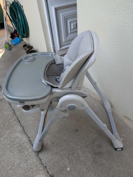 Cadeira de Refeição KINDERKRAFT Yummy Grey