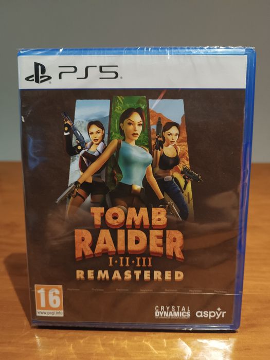 Tomb Raider I-II-III Remastered (PS5) - Novo