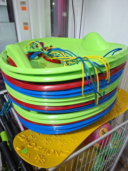 Зимові санки-диск ( тарелка)