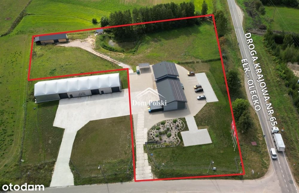 Obiekt biurowo-magazynowy-usługowy, 1 ha Kukowo