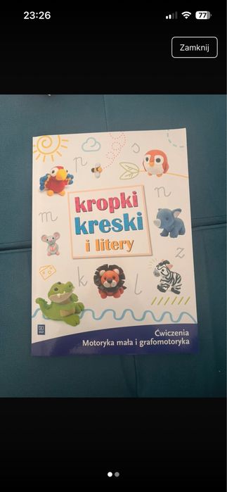 Kropki kreski i litery WSiP