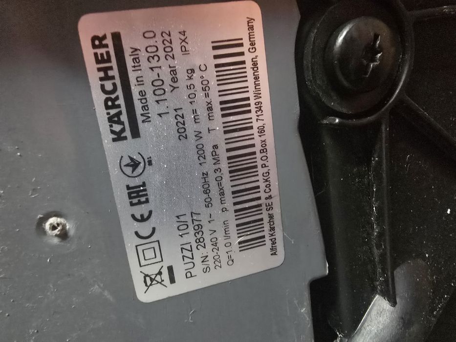 Odkurzacz piorący Karcher Puzzi 10/1
