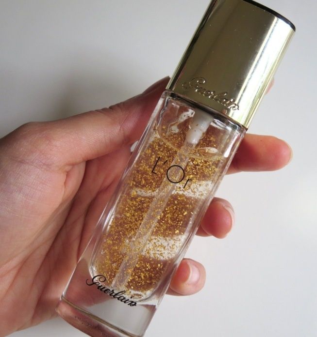 Guerlain L’Or Radiance Concentrate with Pure Gold baza pod podkład