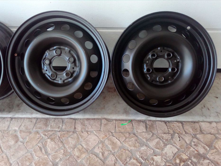 Jantes 16 5x112 Mercedes Vito Viano ferro, tampões roda suplente pneu