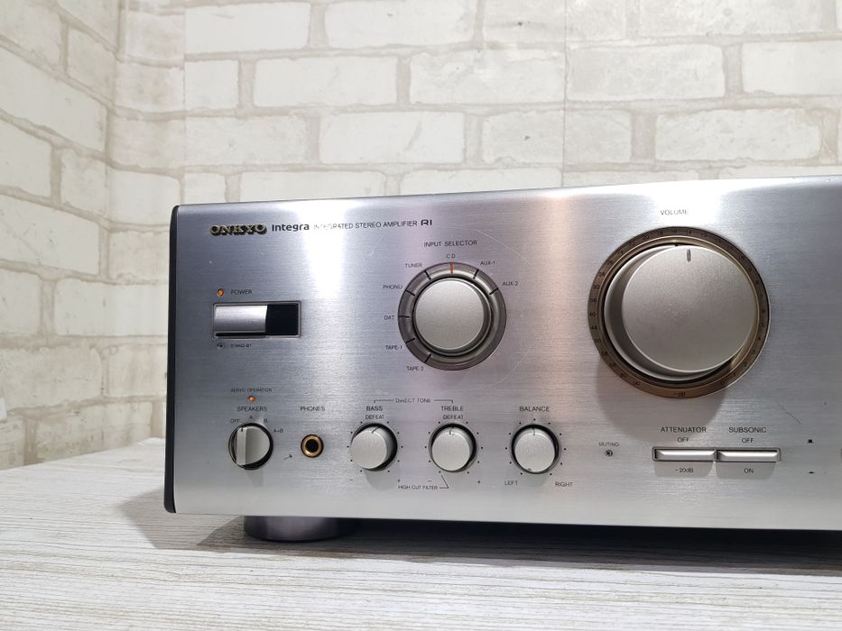 TOP! Hi-Fi Стерео підсилювач ONKYO A-8870, *2x160 Вт, б/у з Німеччини