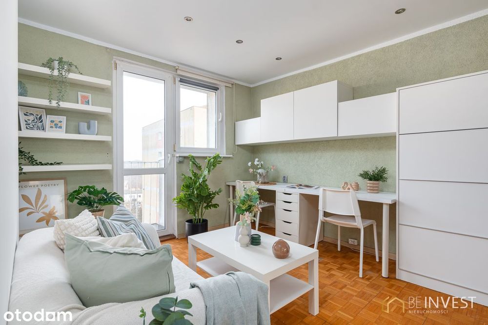 Kawalerka z balkonem i panoramicznym widokiem | 9 piętro | 2 windy