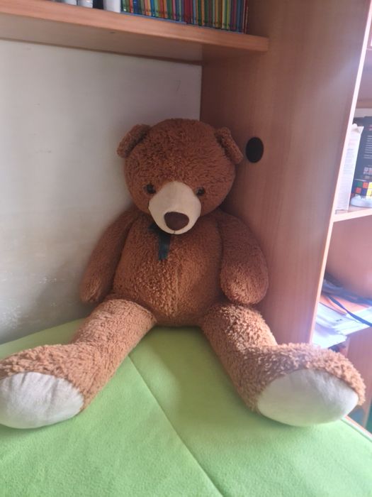 Urso de peluche castanho