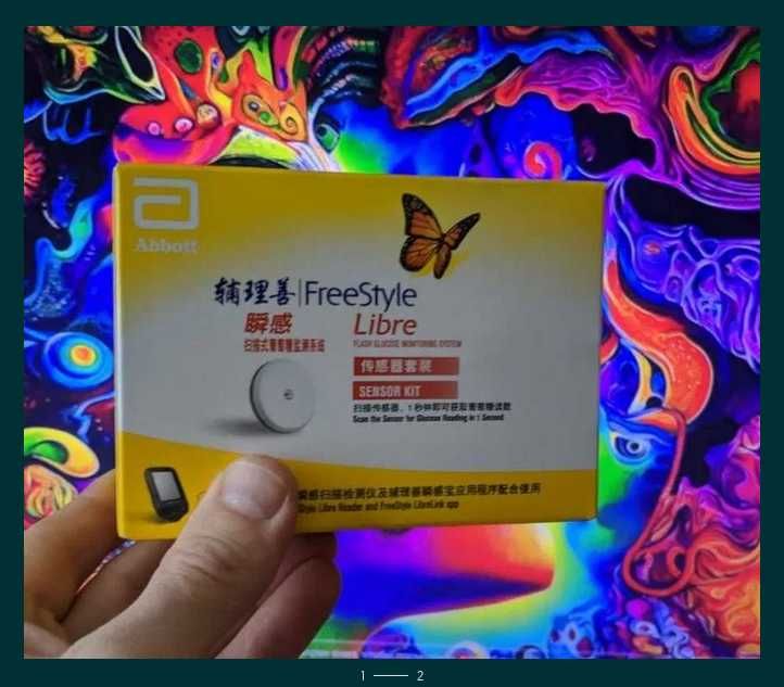 FreeStyle Libre 1 - сенсор ПЕРШОГО ПОКОЛІННЯ