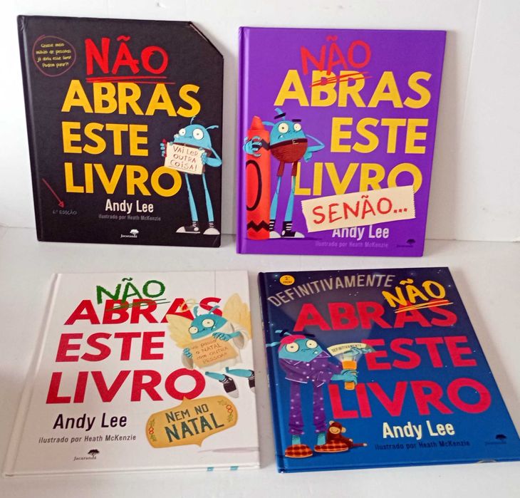Livros da Coleção - Não Abras este Livro