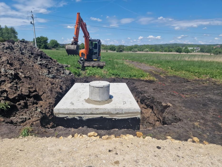 Uslugi koparką i ukladanie kostki brukowej