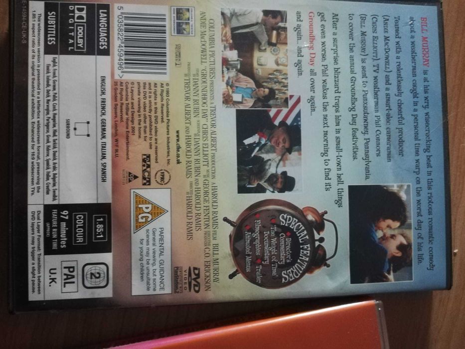 vhs e dvds sem uso na embalagem